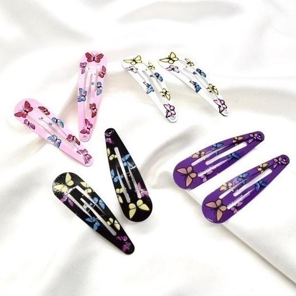 Butterfly Hair Clips - Picture 1 of 4